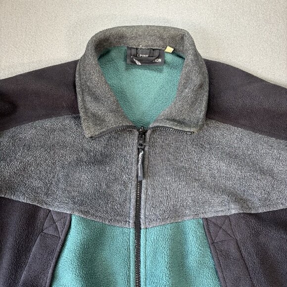 VTG Alpine Expedition Sherpa Fleece Jacket Full Zip Mens L Gorpcore Campcore 90s - Picture 2 of 16